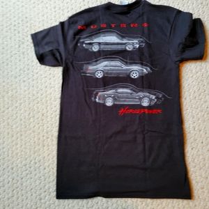 Ford license Mustang T-shirt.